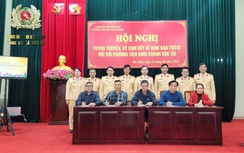 Bắc Ninh: Hơn 100 doanh nghiệp ký cam kết chấp hành pháp luật về trật tự ATGT