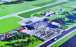 Làm việc xuyên Tết trên công trường Cảng hàng không Cà Mau