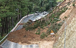 Lâm Đồng đóng đèo Prenn một tuần để khắc phục sạt lở