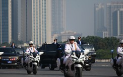 Lễ xuất quân bảo vệ Đại hội XIV của Đảng diễn ra ngày 10/1 tại Mỹ Đình