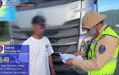 Vi phạm nhiều lỗi trên cao tốc, lái xe và chủ xe chịu mức phạt 85,5 triệu đồng