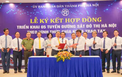 Hà Nội ký hợp đồng triển khai 5 tuyến đường sắt đô thị, mục tiêu hoàn thành năm 2030