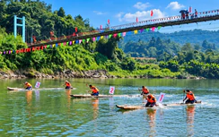 Về Liên Sơn đua mảng, ném còn, khám phá vẻ đẹp suối Thia, Lào Cai