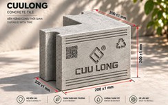 Cửu Long Eco ra mắt dòng gạch bê tông vật liệu xanh sau 14 năm nghiên cứu