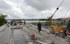 Đốc thúc tiến độ tuyến đường tỉnh nối Đồng Tháp đi Tây Ninh