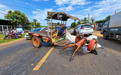 Đắk Lắk: Cảnh báo tai nạn giao thông liên quan đến xe công nông