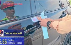 Tài xế không bằng lái điều khiển ô tô hết hạn kiểm định trên cao tốc Vĩnh Hảo - Phan Thiết