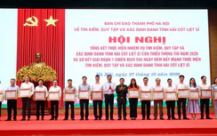 Hà Nội hoàn thành 100% kế hoạch lấy mẫu hài cốt liệt sĩ
