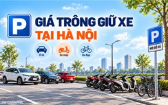 Chi tiết giá trông giữ xe mới tại lòng đường, hè phố Hà Nội