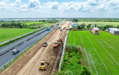 Dự án mở rộng cao tốc TP.HCM - Mỹ Thuận: Còn vướng hơn 117ha mặt bằng