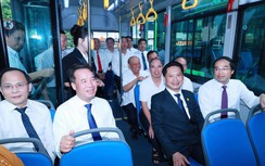 Thái Nguyên đưa vào hoạt động tuyến xe buýt điện đầu tiên