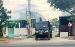 Khánh Hòa: Xác minh, xử lý loạt ô tô chở hàng chạy vào đường hạn chế tải trọng