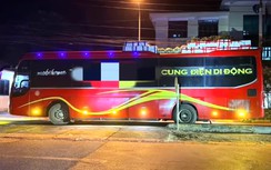 Phạt tài xế và chủ xe giường nằm chở vượt kích thước  trên quốc lộ 2 qua Tuyên Quang