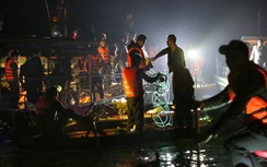 Lặn sâu 12m trong nước lạnh tìm kiếm 6 nạn nhân mất tích vụ lật tàu trên hồ Thác Bà