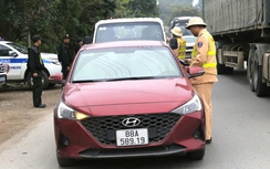 Phú Thọ: 29 tài xế bị tước giấy phép lái xe dịp nghỉ tết Nguyên đán