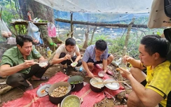 Bữa cơm Tết giản dị của người giữ rừng Tây Nguyên