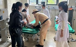 CSGT Thanh Hóa kịp thời hỗ trợ cháu bé sốt cao, co giật đi cấp cứu