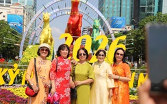 Đường hoa Nguyễn Huệ 2026 hút 1,8 triệu lượt khách, trải nghiệm ngày - đêm gây ấn tượng