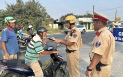 CSGT Tây Ninh lập biên bản hơn 1.300 trường hợp vi phạm trong cao điểm Tết