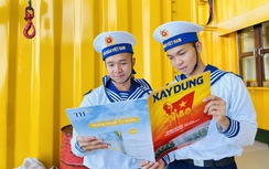 Tết nơi nhà giàn DK1 và những trang báo ấm áp nghĩa tình