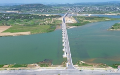 Sẵn sàng thông xe cầu thứ 7 bắc qua sông Trà Khúc phục vụ người dân đi lại dịp Tết