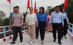 Khánh thành cầu Nhân Ái, tuổi trẻ Bộ Xây dựng nối nhịp giao thông vùng biên Tây Ninh