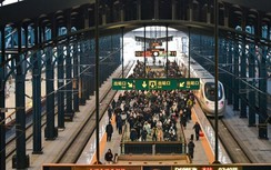 Trung Quốc: Hơn 140 triệu vé tàu được bán ra dịp cao điểm đi lại tết Nguyên đán