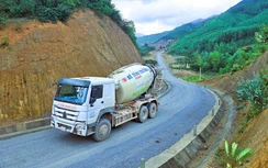 Cận cảnh tuyến nối hai nhánh đường Hồ Chí Minh vừa được lùi hạn hoàn thành sang 2026