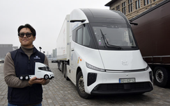 Xe tải điện Trung Quốc giá rẻ đổ bộ châu Âu