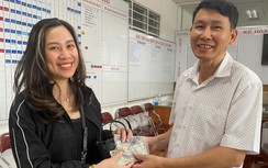 Trả lại tài sản hơn 100 triệu đồng cho nữ hành khách để quên trên tàu