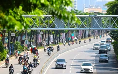 Ưu tiên làn đường cho xe máy, xe đạp tại đô thị đông dân cư