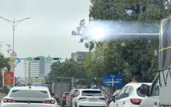 CSGT Thanh Hóa giải thích hiện tượng camera AI phát sáng