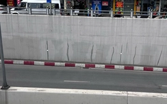 Xuất hiện hàng chục vết nứt tại hầm chui Lê Văn Lương, chưa ảnh hưởng khai thác