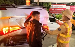 Hà Nội: Tạm giữ hình sự tài xế Lexus gây tai nạn liên hoàn trên phố Trung Kính