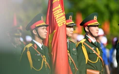 “Vạn dặm Trường Sa - Trong tim Tổ quốc”: Lễ thượng cờ tại Khu tưởng niệm Gạc Ma