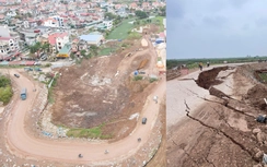 Khắc phục xong sự cố sạt lở đê Văn Thai, người dân Bắc Ninh, Hải Phòng đi lại thông suốt