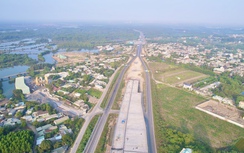 Thời tiết khô ráo, tăng tốc thi công các tuyến đường kết nối sân bay Long Thành