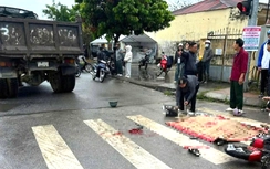 Xe tải tông xe máy điện ở Hải Phòng, hai bà cháu thương vong