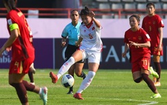 U20 nữ Việt Nam gục ngã trước Trung Quốc ở trận ra quân châu Á