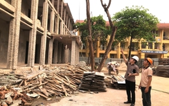 Vượt khó đẩy nhanh tiến độ thi công các dự án trường học ở Phú Thọ