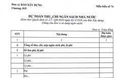 Báo Xây dựng công khai dự toán thu, chi ngân sách Nhà nước quý I năm 2026