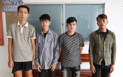 Bắt nhanh nhóm thiếu niên bịt mặt từ Đồng Tháp mang hung khí sang An Giang để cướp