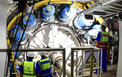 Hầm đường sắt xuyên sông dài nhất Trung Quốc