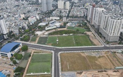 5 tuyến đường xuyên trường đua Phú Thọ dần lộ diện, 2 trục chính sắp thông xe