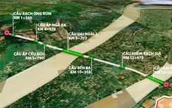 Gỡ khó nguồn cát, Cần Thơ tăng tốc thi công cầu Đại Ngãi