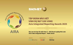 Bảo Việt đạt giải Vàng Báo cáo tích hợp xuất sắc nhất Châu Á tại AIRA 2025