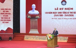 Tổng Bí thư, Chủ tịch nước Tô Lâm dự Lễ kỷ niệm 120 năm ngày sinh Tổng Bí thư Hà Huy Tập