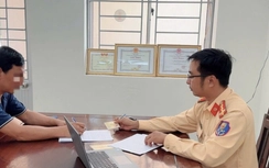 Tây Ninh: Xử phạt 2 tài xế vượt ẩu, lấn làn nguy hiểm trên tỉnh lộ 824