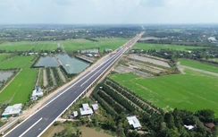 Toàn cảnh 3 nút giao cao tốc Cao Lãnh - An Hữu ở Đồng Tháp