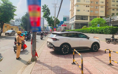 TP.HCM: Xử phạt hơn 1.600 trường hợp dừng đỗ ô tô sai quy định 